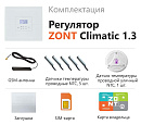 ZONT Climatic 1.3 Погодозависимый автоматический GSM / Wi-Fi регулятор (1 ГВС + 3 прямых/смесительных) с доставкой в Норильск